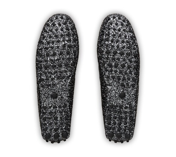GLITTER DRIVING SHOES
