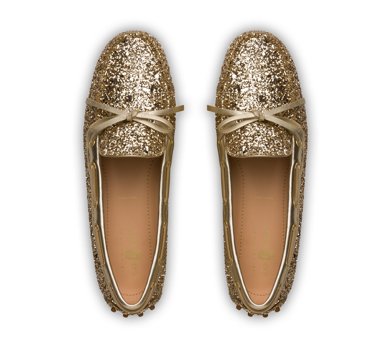 GLITTER DRIVING SHOES