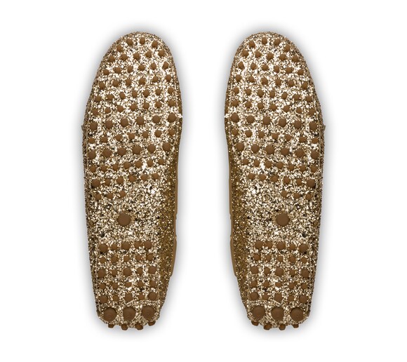 GLITTER DRIVING SHOES