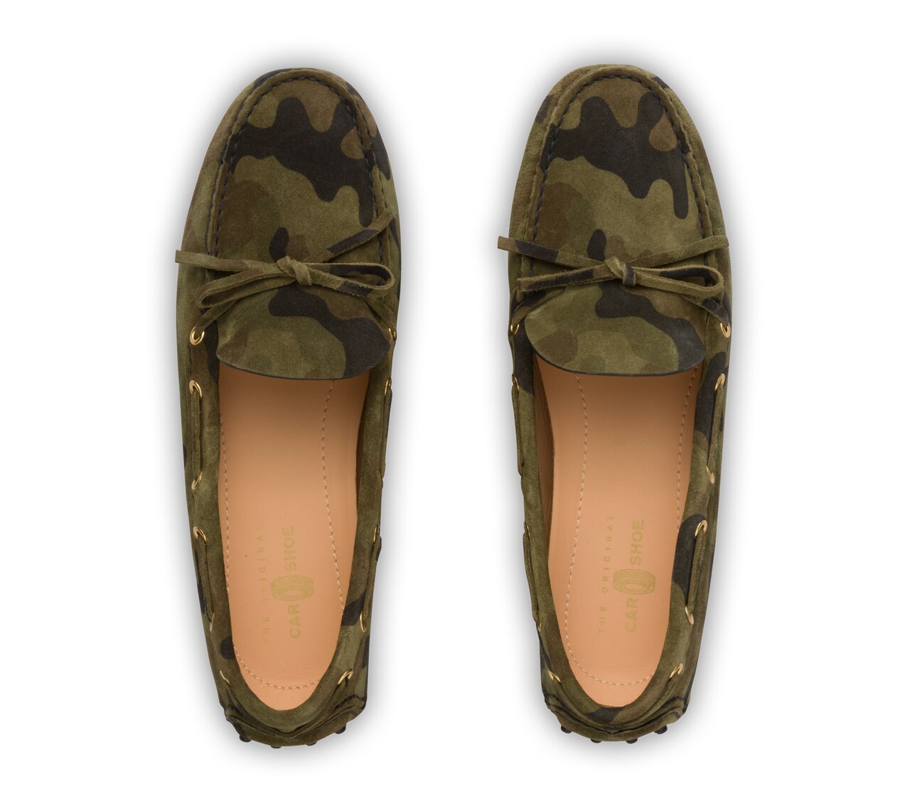 DRIVING SHOES SCAMOSCIATO CAMOUFLAGE