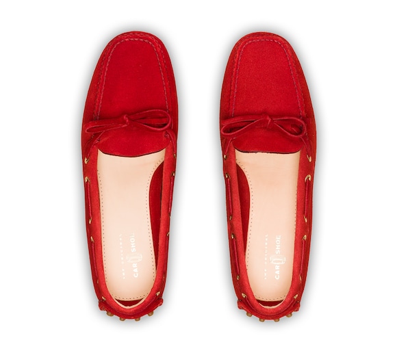 DRIVING SHOES SCAMOSCIATO - Carshoe | KDD006_6BE_F0D56_F_005