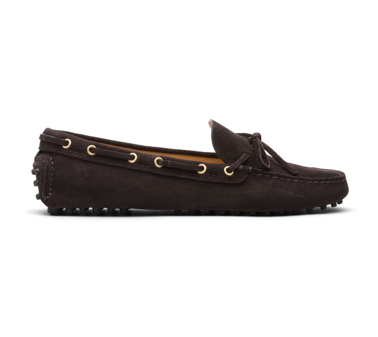 SUEDE DRIVING SHOES EBONY