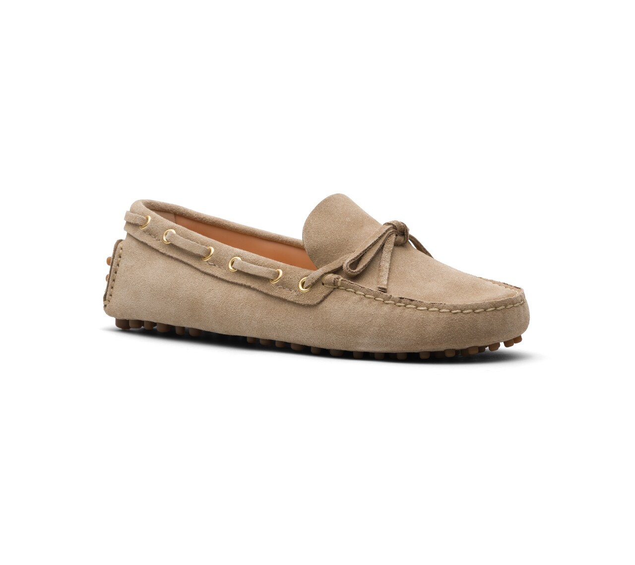 SUEDE DRIVING SHOES DESERT BEIGE