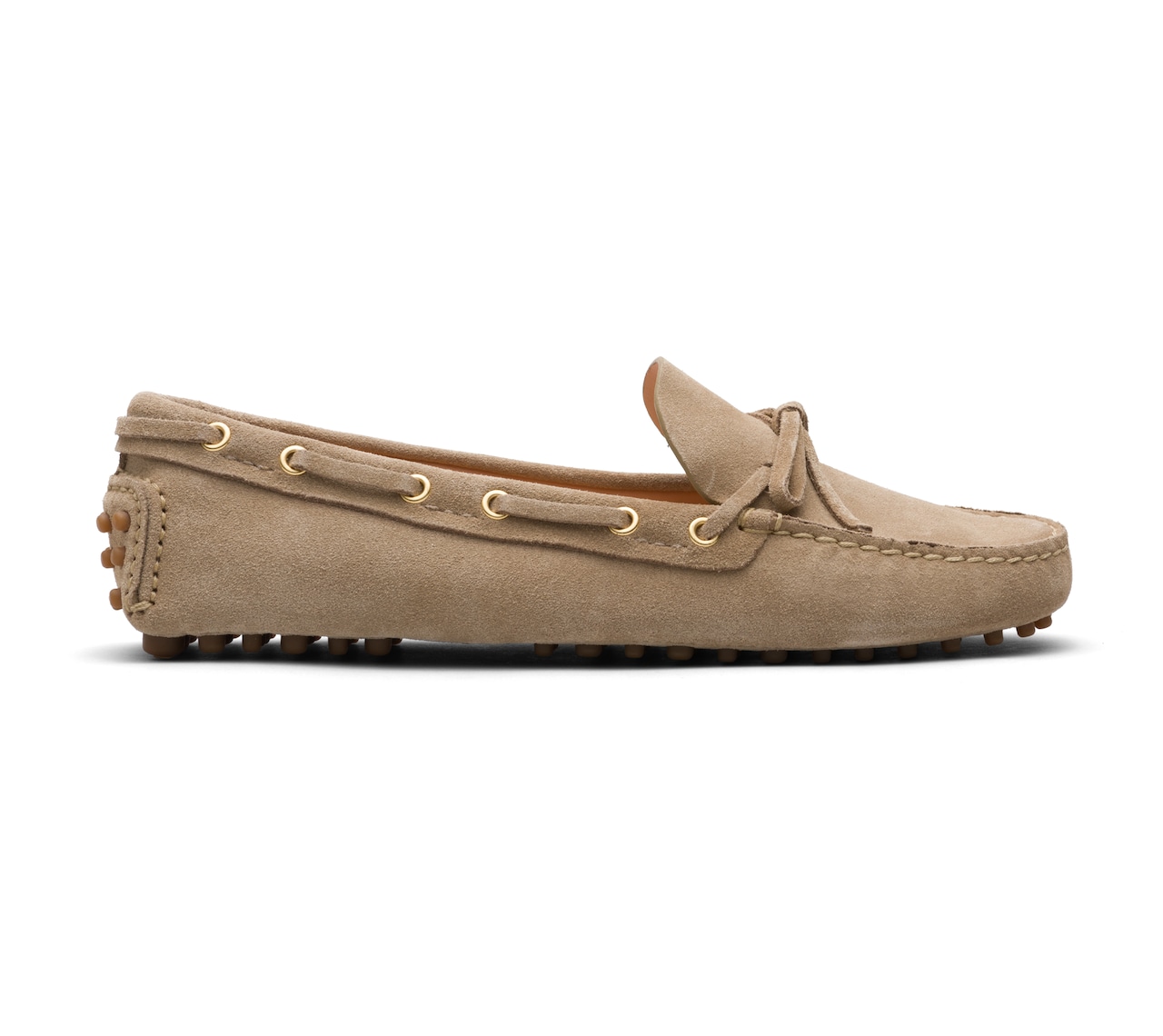 SUEDE DRIVING SHOES DESERT BEIGE