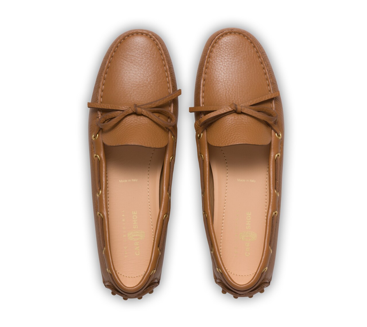 SOFT GRAINED LEATHER DRIVING SHOES