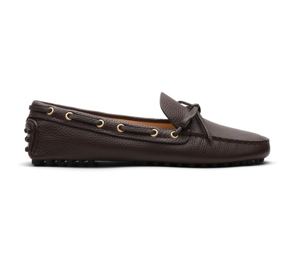 SOFT GRAINED LEATHER DRIVING SHOES