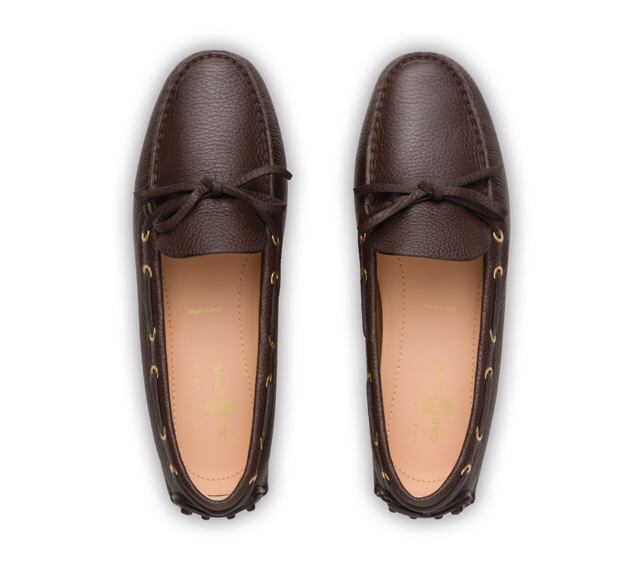 SOFT GRAINED LEATHER DRIVING SHOES