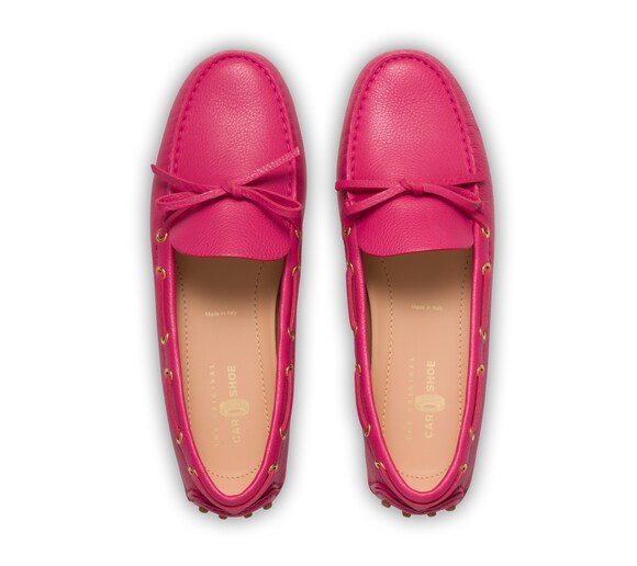 SOFT GRAINED LEATHER DRIVING SHOES