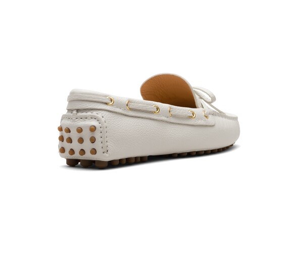 SOFT GRAINED LEATHER DRIVING SHOES