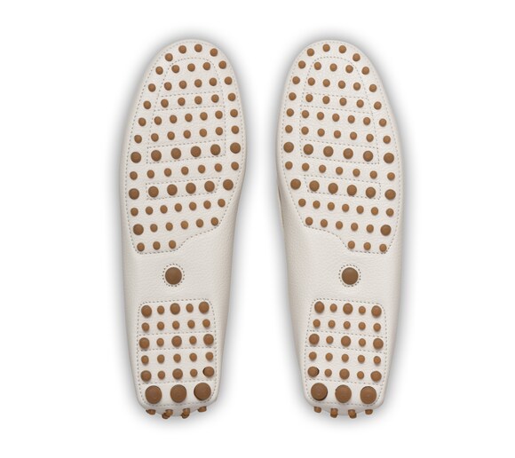 SOFT GRAINED LEATHER DRIVING SHOES