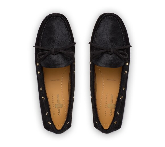 LUX HAIR CALF DRIVING SHOES