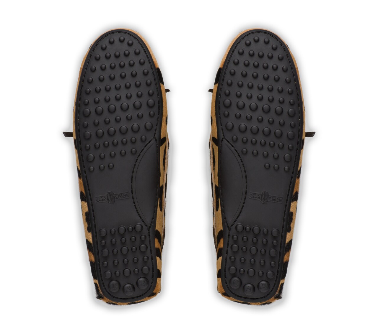 LUX HAIR CALF ANIMALIER PRINTED DRIVING SHOES