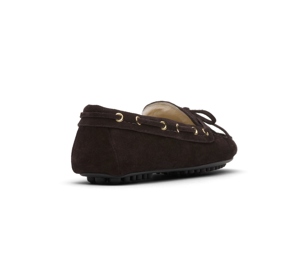 Suede and sheepskin driving shoes Carshoe KDD34M Z0G F0192 F A000