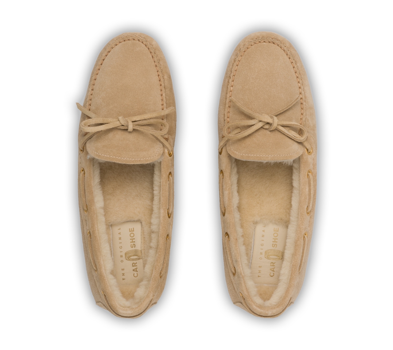 DRIVING SHOES VITELLO SCAMOSCIATO CON FODERA IN PELO