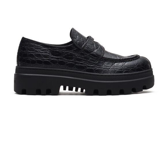 MOCCASINS CROCODILE EFFECT
