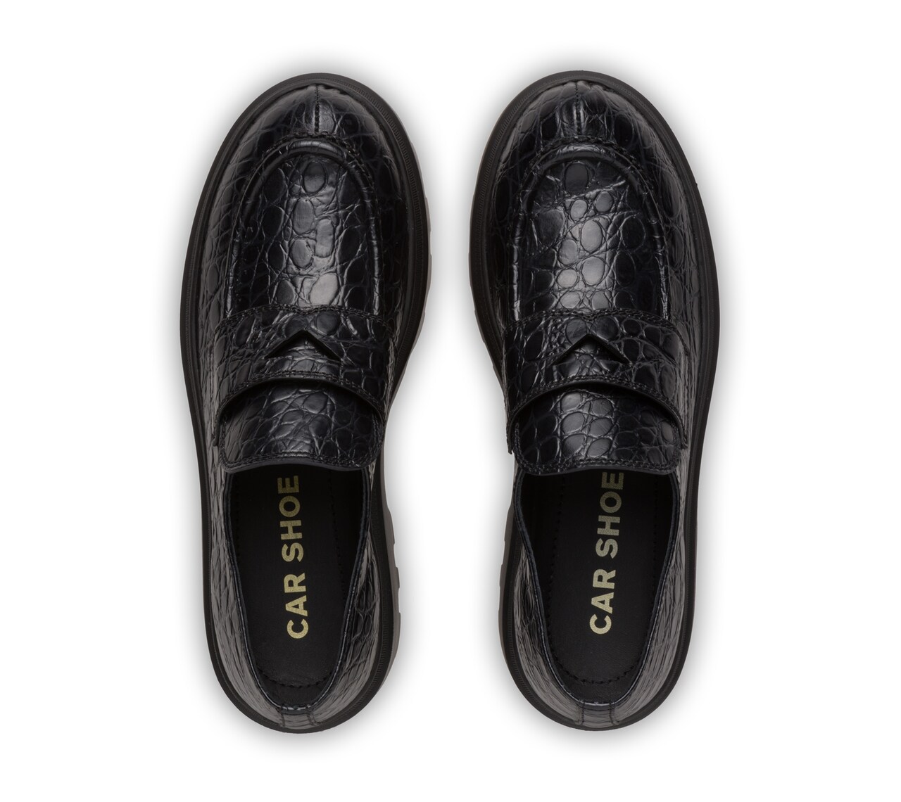 MOCCASINS CROCODILE EFFECT
