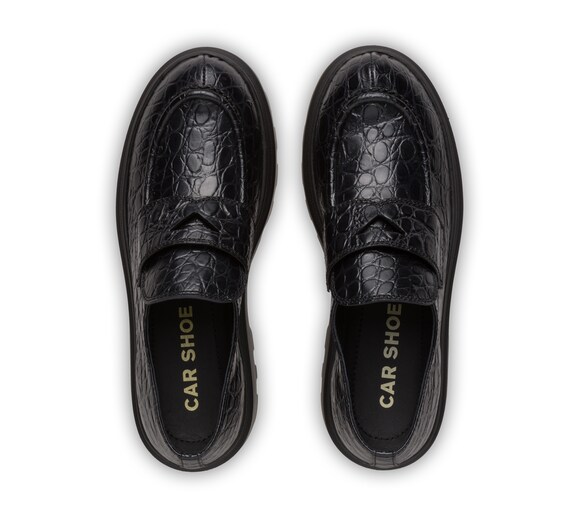 MOCCASINS CROCODILE EFFECT