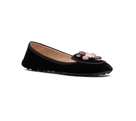 VELVET BALLERINAS