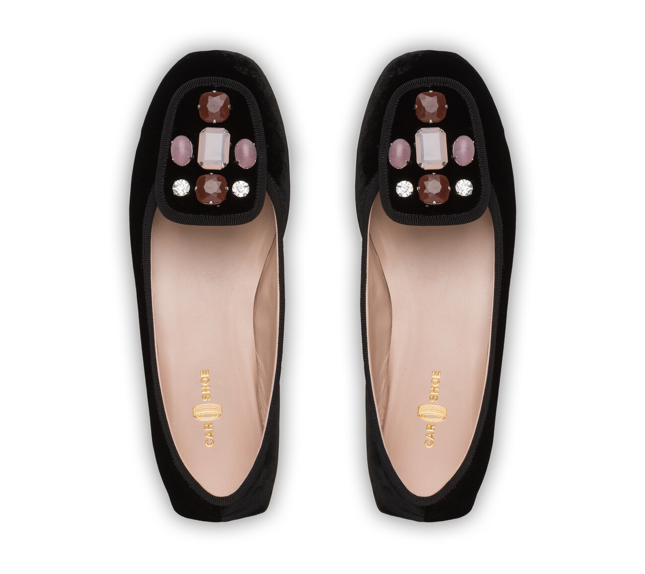 VELVET BALLERINAS