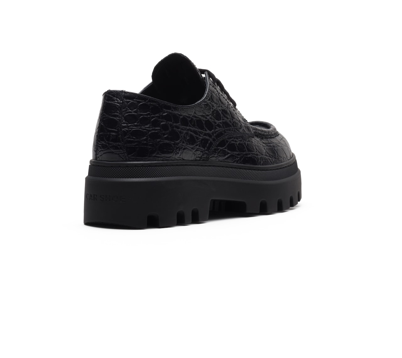 LACE-UPS CROCODILE EFFECT