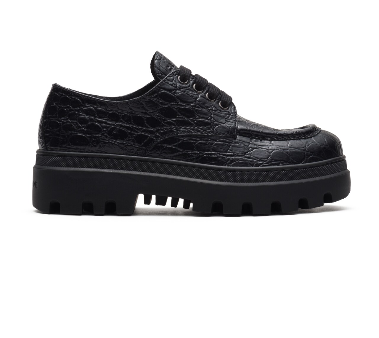 LACE-UPS CROCODILE EFFECT