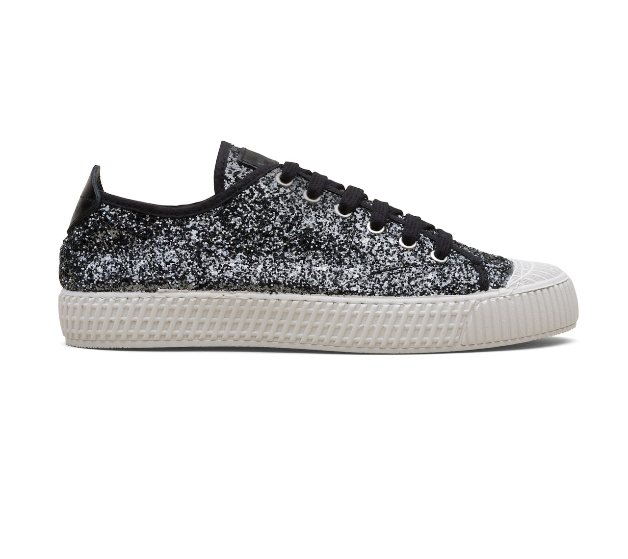GLITTER SNEAKER SLATE