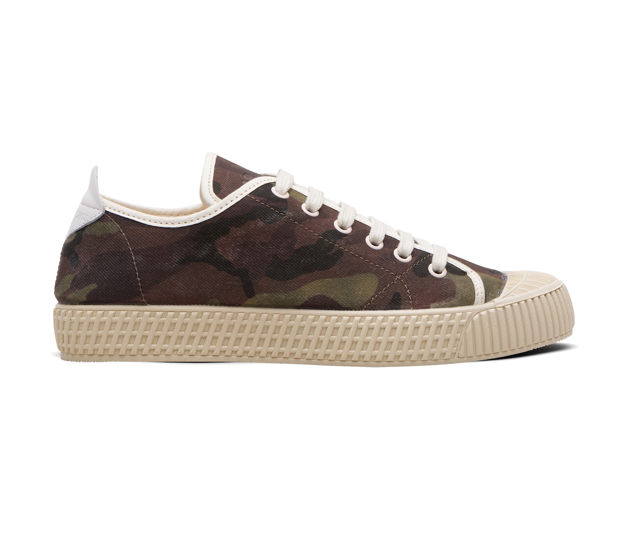 CANVAS SNEAKER CAMOUFLAGE GREEN