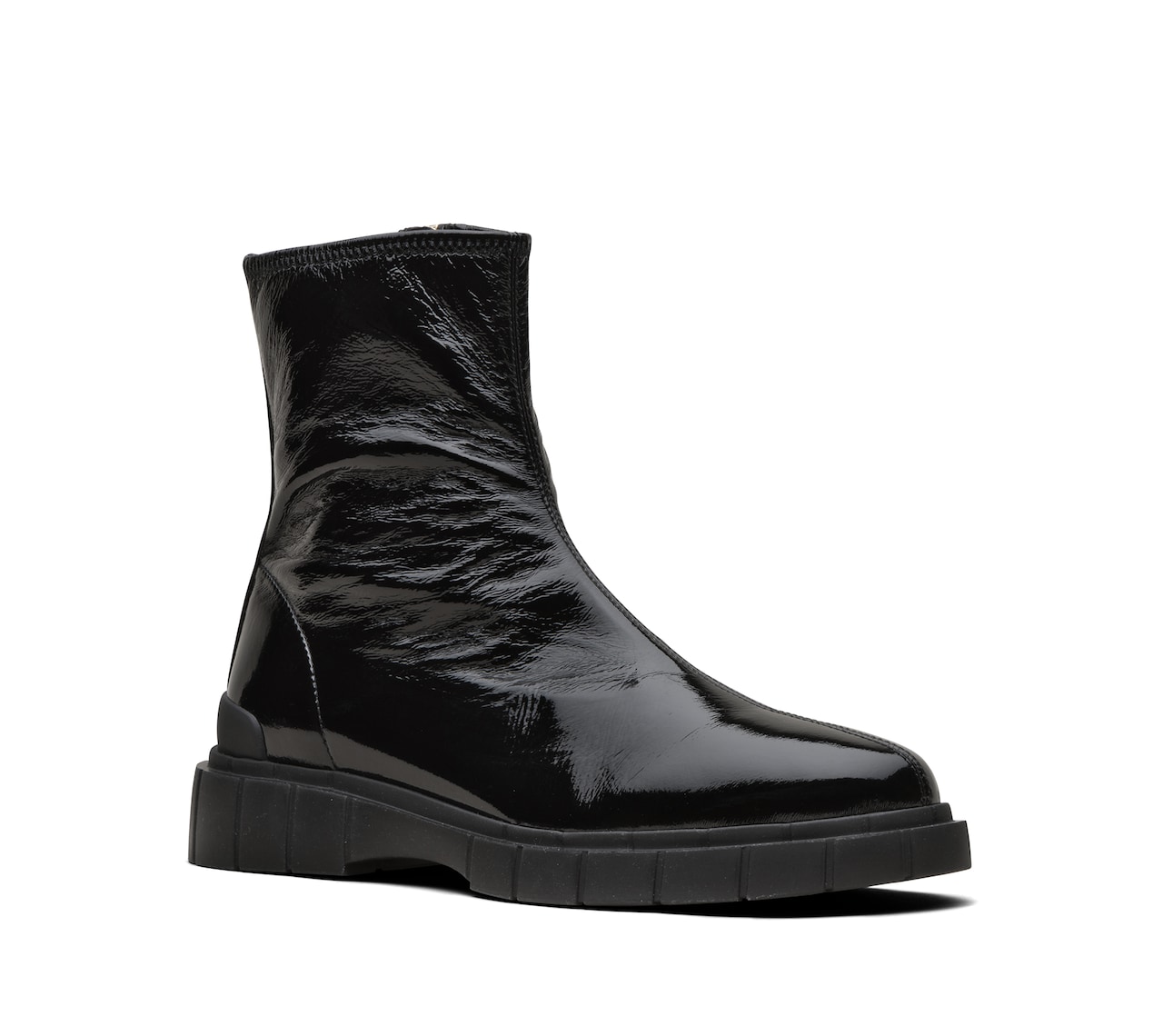 TRONCHETTO IN TESSUTO STRETCH NERO