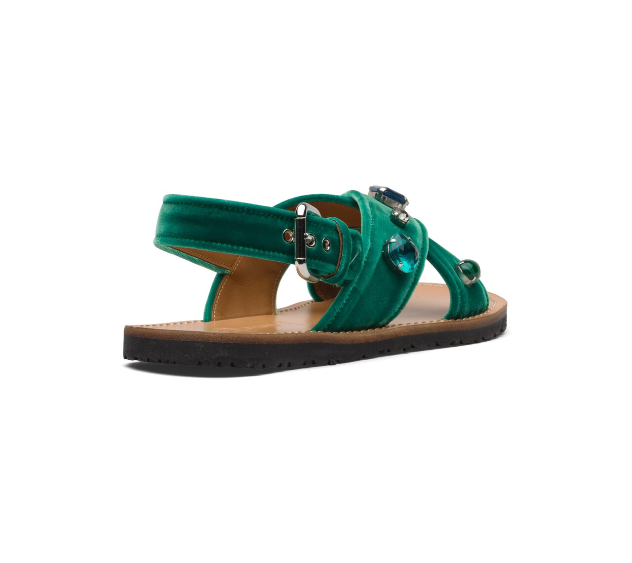 VELVET SANDALS