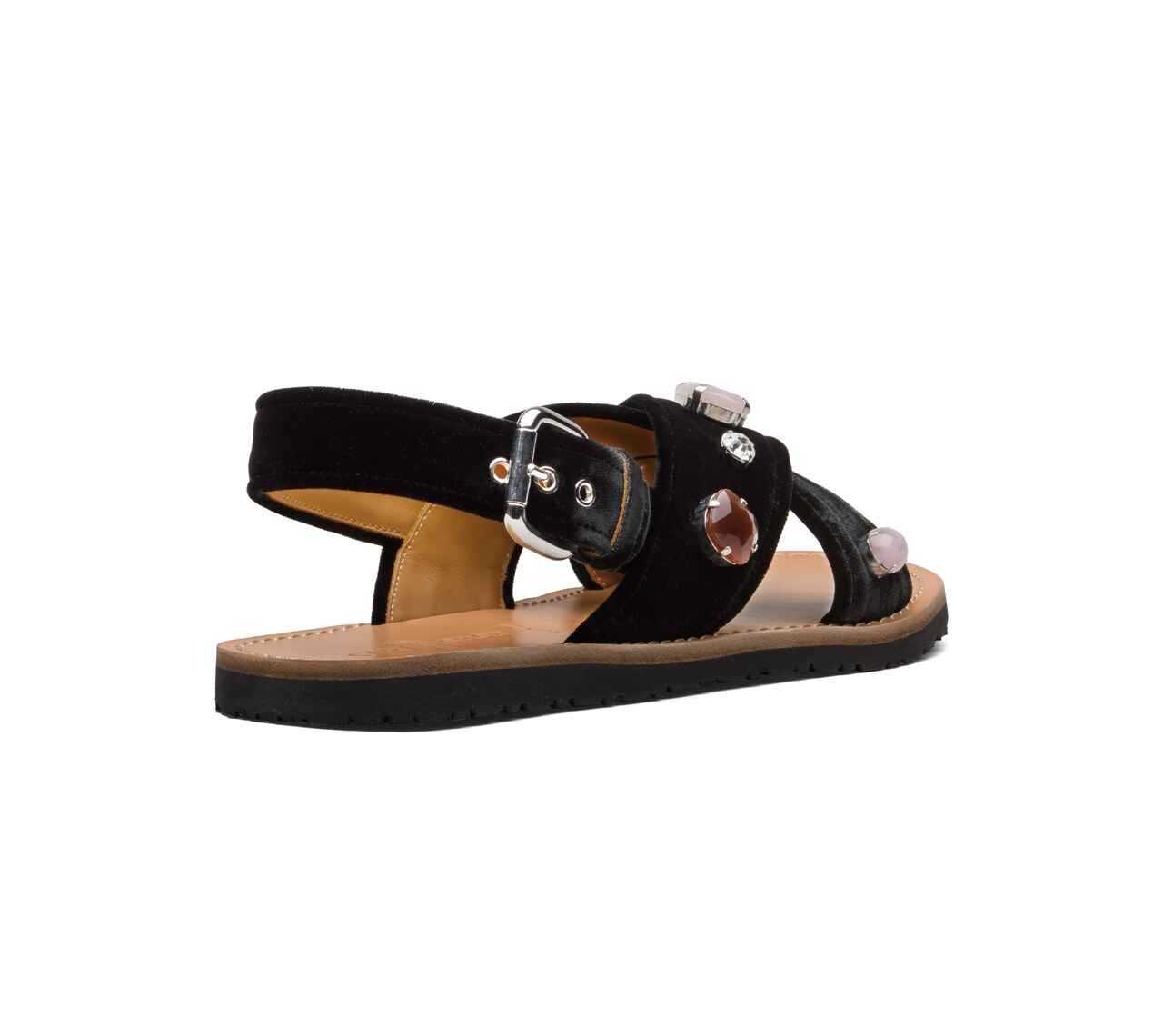 VELVET SANDALS