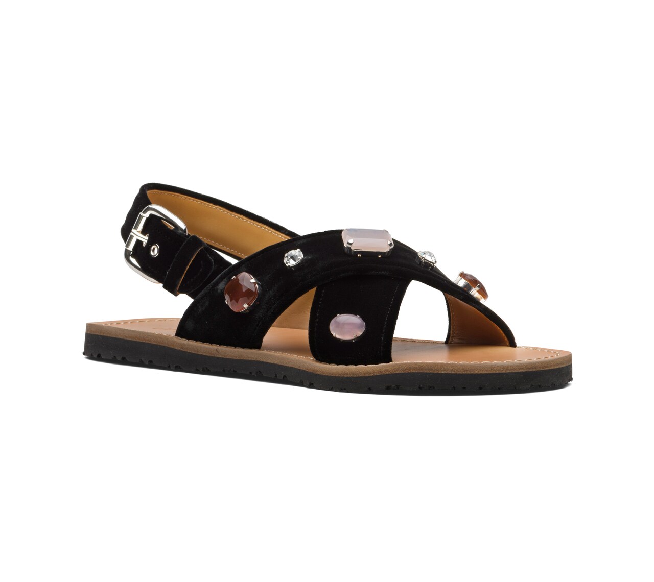 VELVET SANDALS