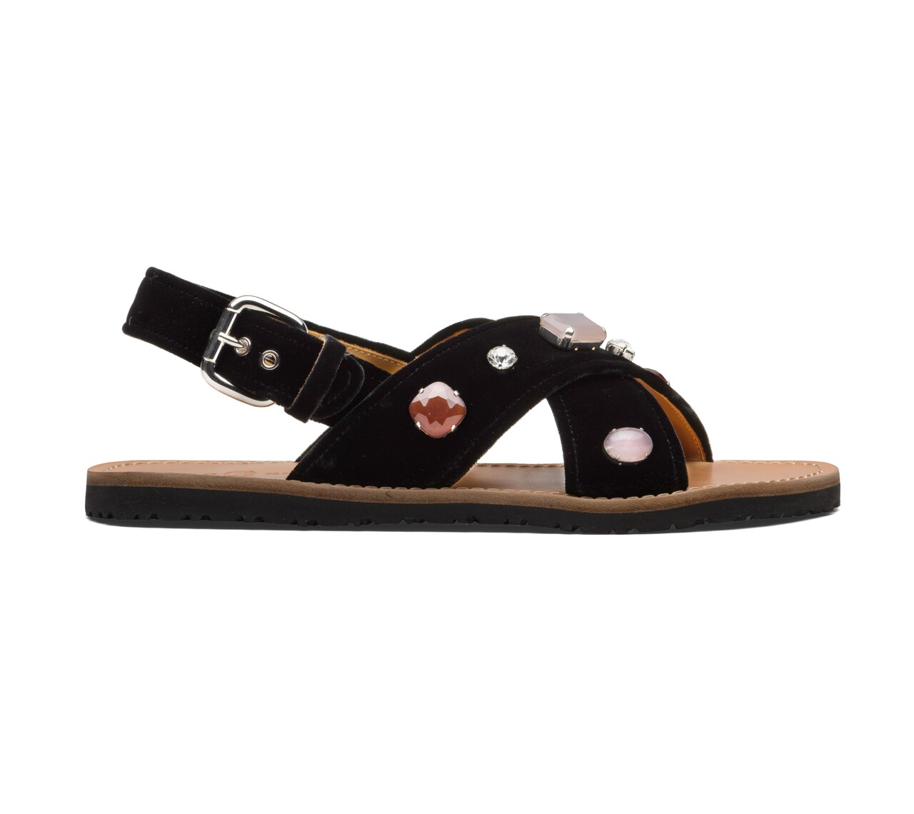 VELVET SANDALS