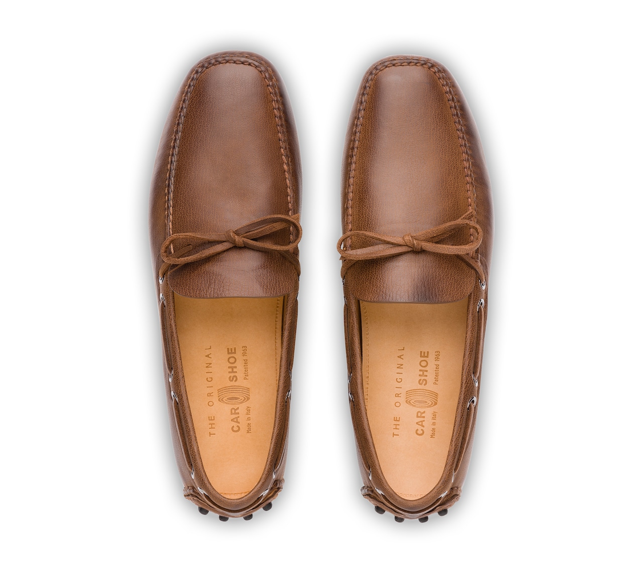 SOFT ANTIQUE GOAT LEATHER DRIVING SHOES