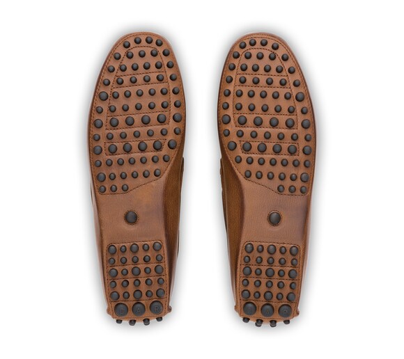 SOFT ANTIQUE GOAT LEATHER DRIVING SHOES