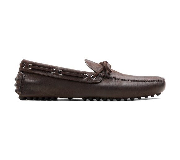 SOFT ANTIQUE GOAT LEATHER DRIVING SHOES