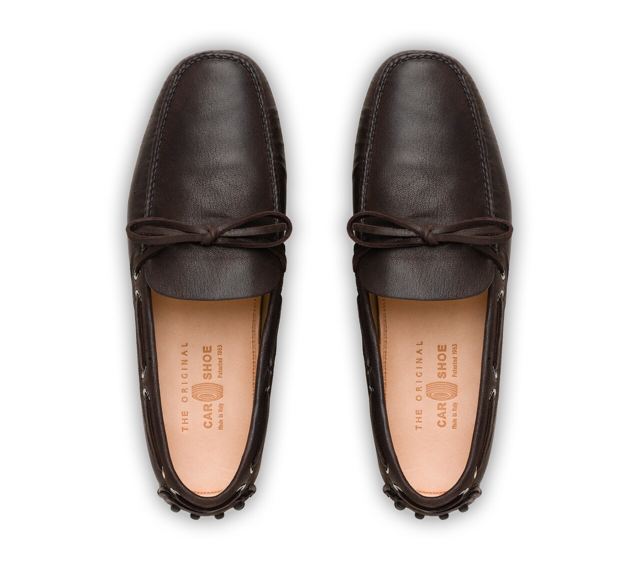 SOFT ANTIQUE GOAT LEATHER DRIVING SHOES