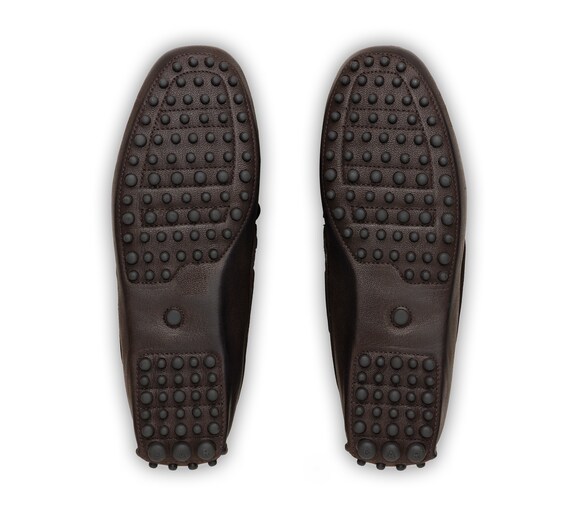 SOFT ANTIQUE GOAT LEATHER DRIVING SHOES