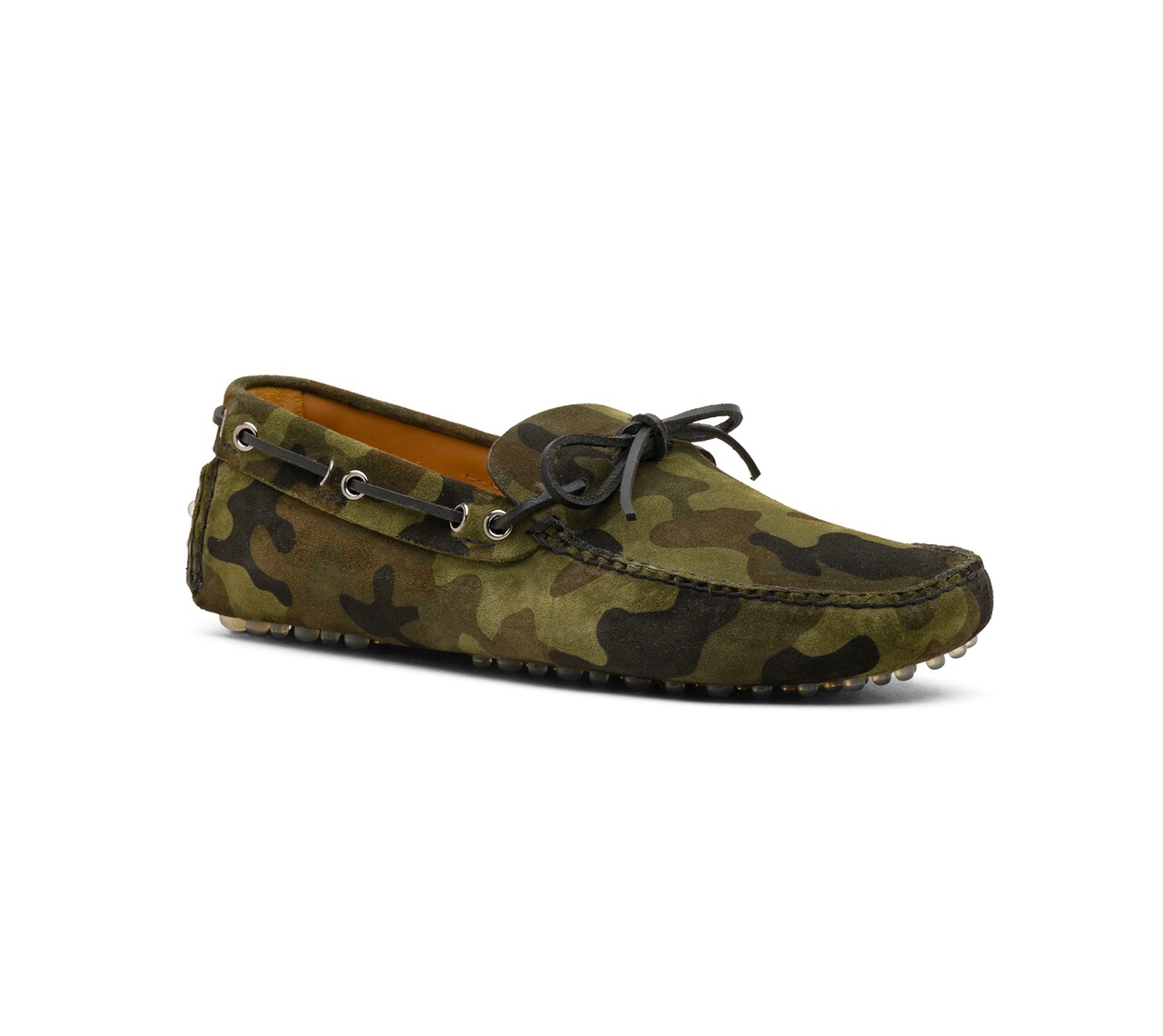 DRIVING SHOES SCAMOSCIATO CAMOUFLAGE MIMETICO