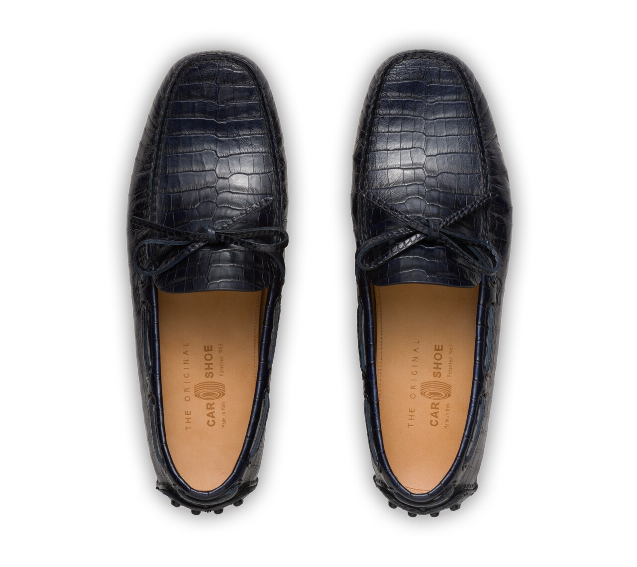 DRIVING SHOES STAMPA COCCO