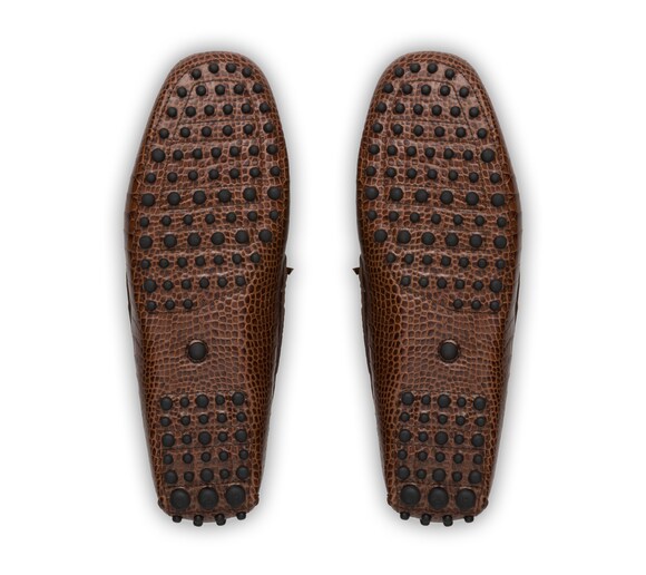 DRIVING SHOES STAMPA COCCO