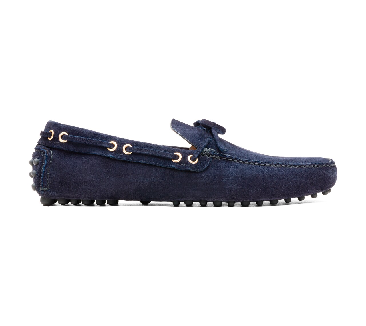SUEDE DRIVING SHOES NAVY