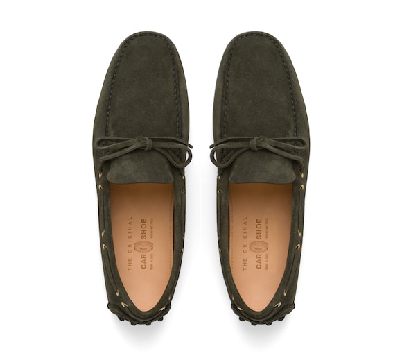 SUEDE DRIVING SHOES
