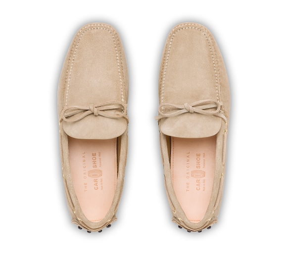 DRIVING SHOES SCAMOSCIATO - Carshoe | KUD006_LVA_F0F24