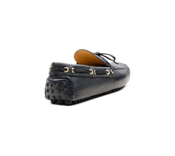 SOFT GRAINED LEATHER DRIVING SHOES