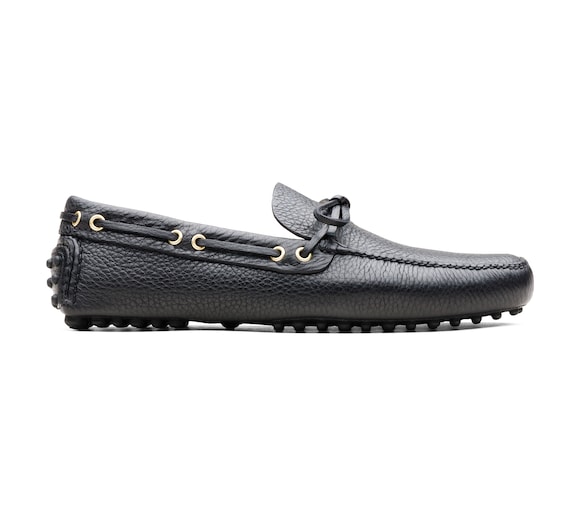 SOFT GRAINED LEATHER DRIVING SHOES