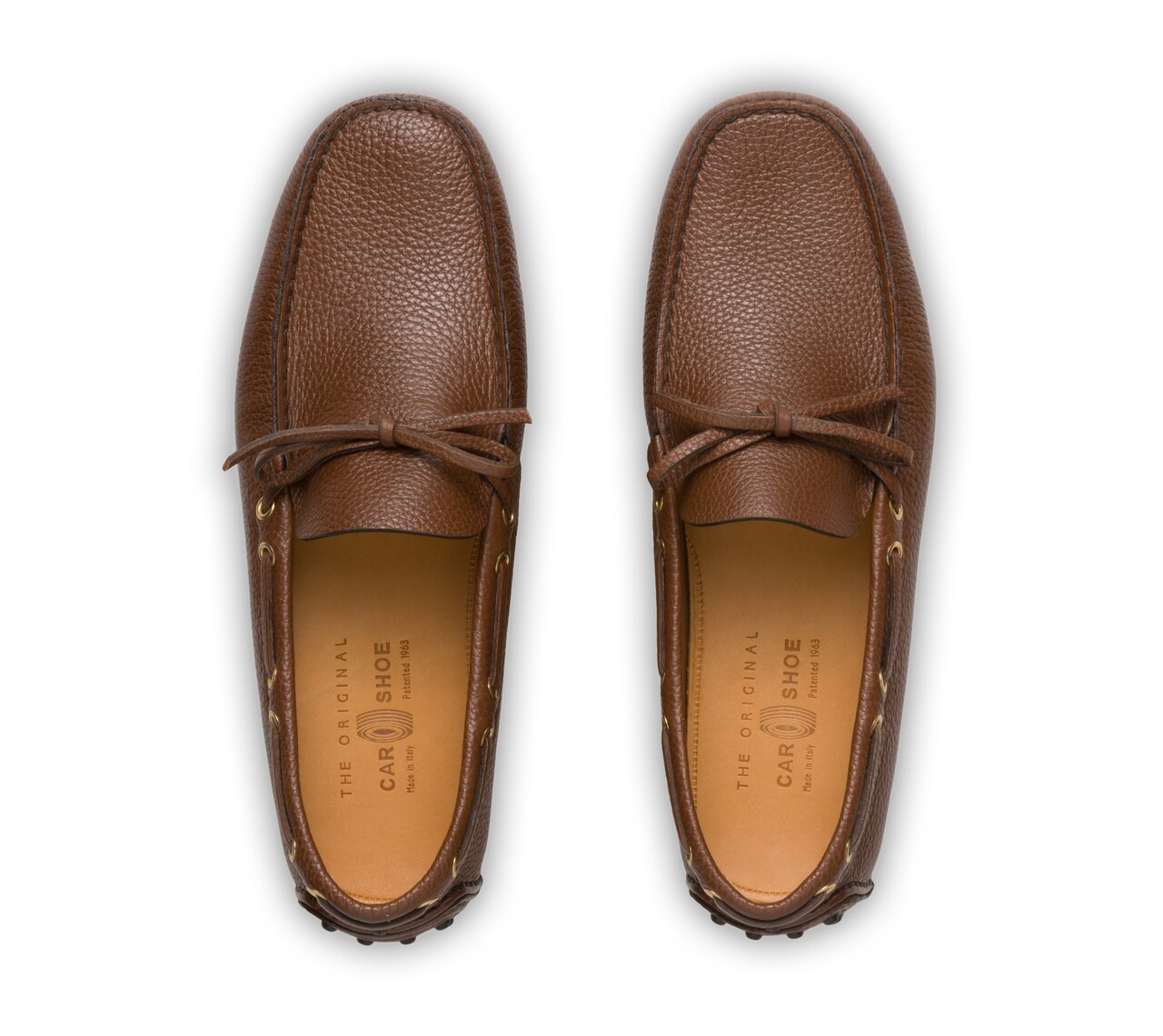 SOFT GRAINED LEATHER DRIVING SHOES