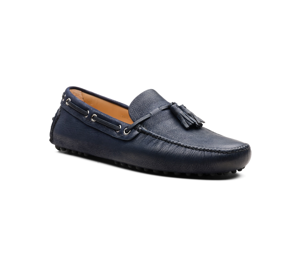DRIVING SHOES MORBIDA CAPRA ANTICATA