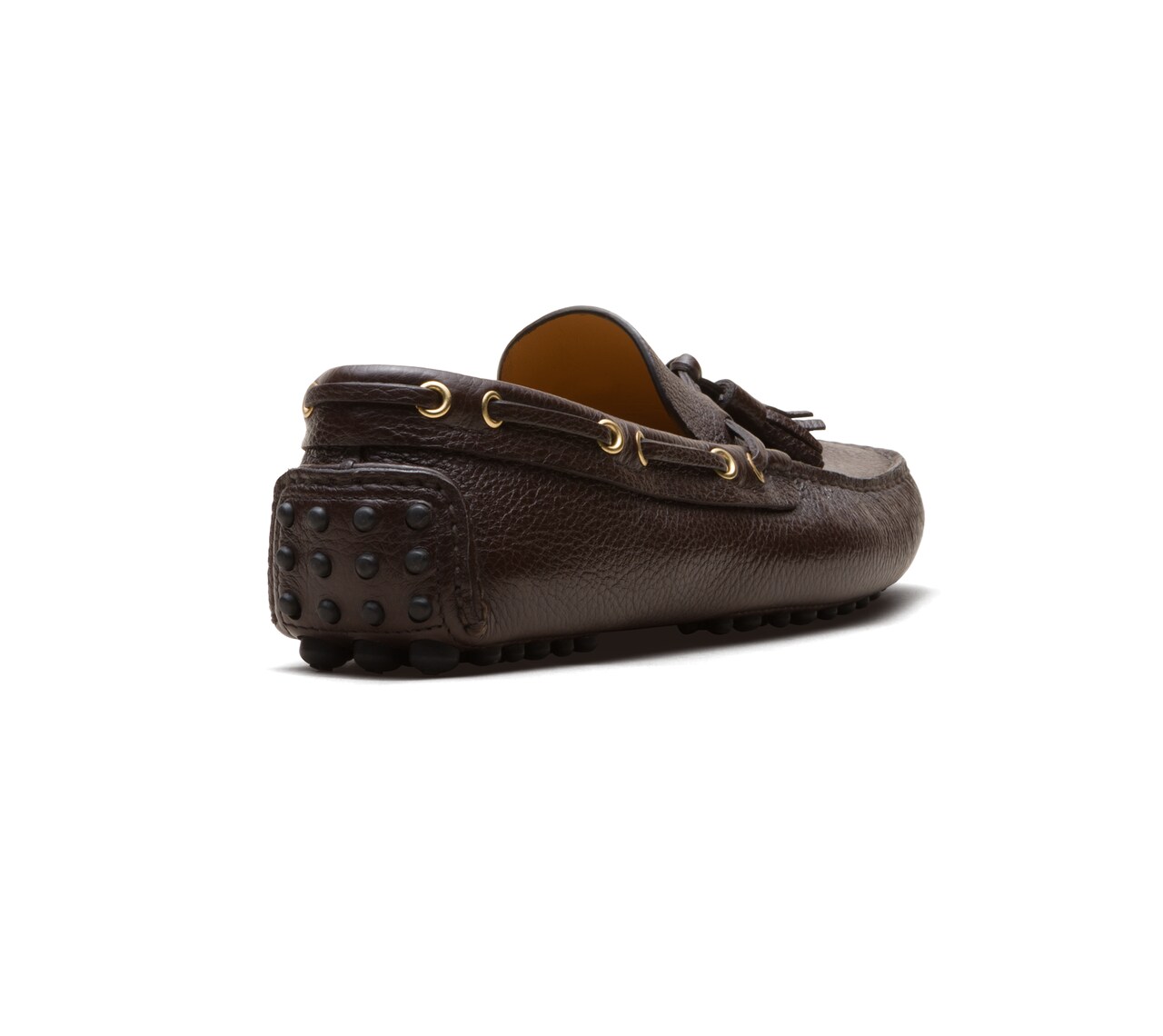 SOFT GRAINED LEATHER DRIVING SHOES