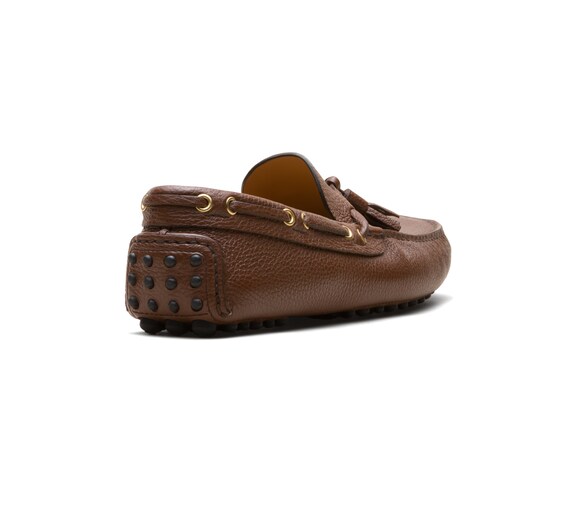 SOFT GRAINED LEATHER DRIVING SHOES