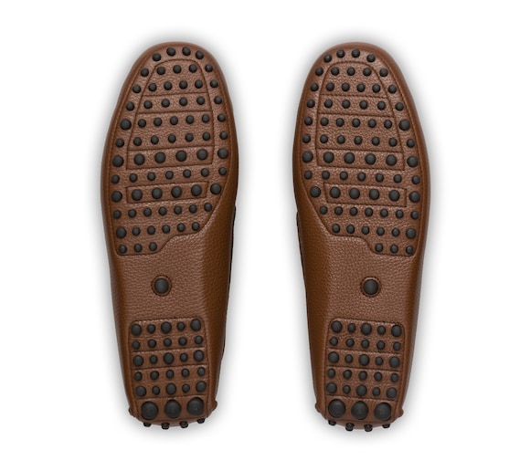 SOFT GRAINED LEATHER DRIVING SHOES